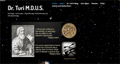 Desktop Screenshot of drturi.com